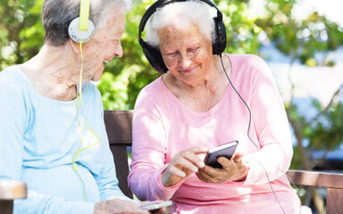 senior-ladies-listening-to-music