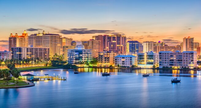 Sarasota, Florida, USA Skyline