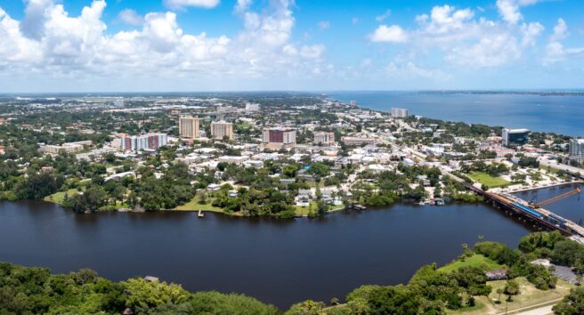 Melbourne Florida Aerial View 2021