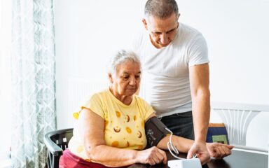 Home care and health monitoring of elderly