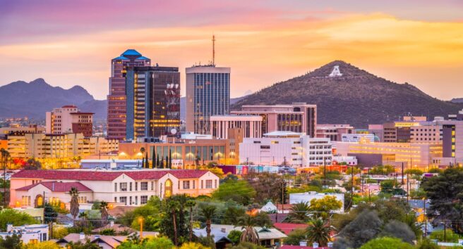 Tucson, Arizona, USA Skyline