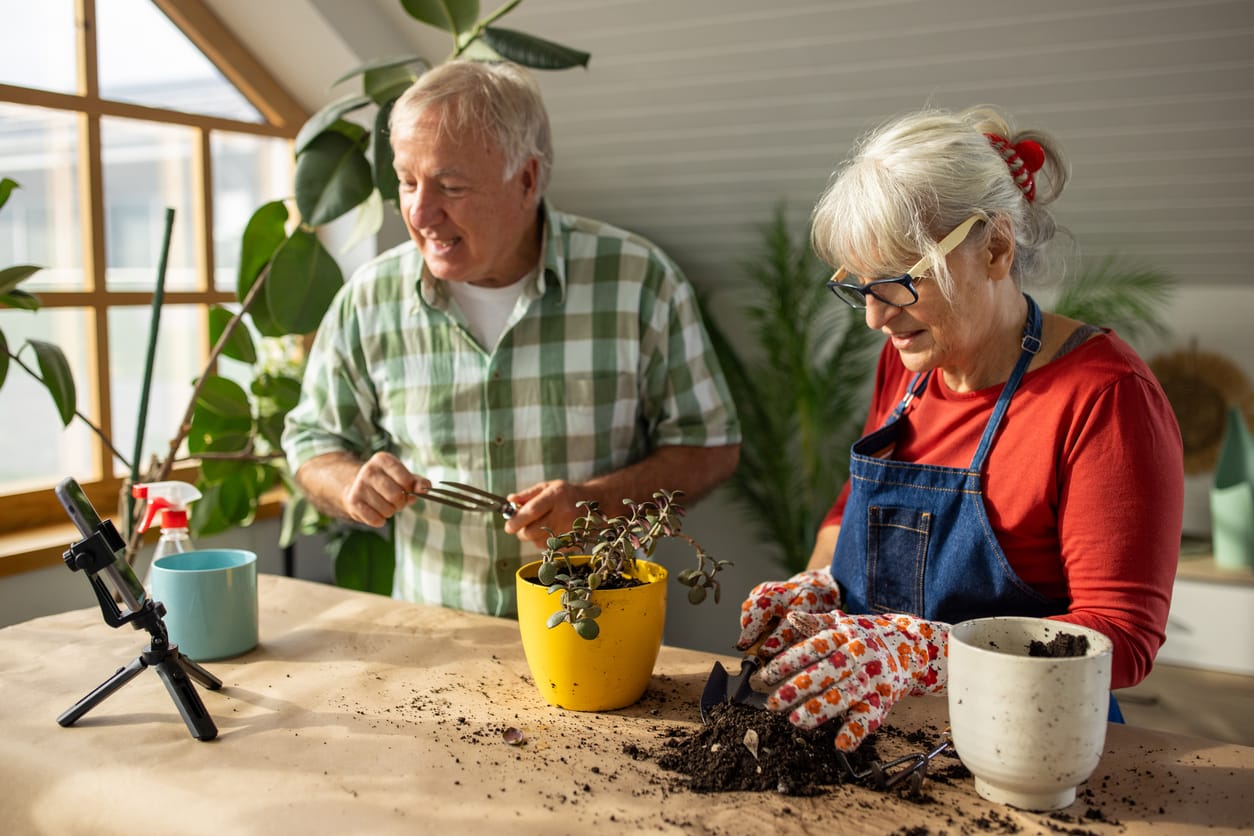 How to make gardening a safe and enjoyable experience for seniors with ergonomic tools, techniques, and garden design tips.