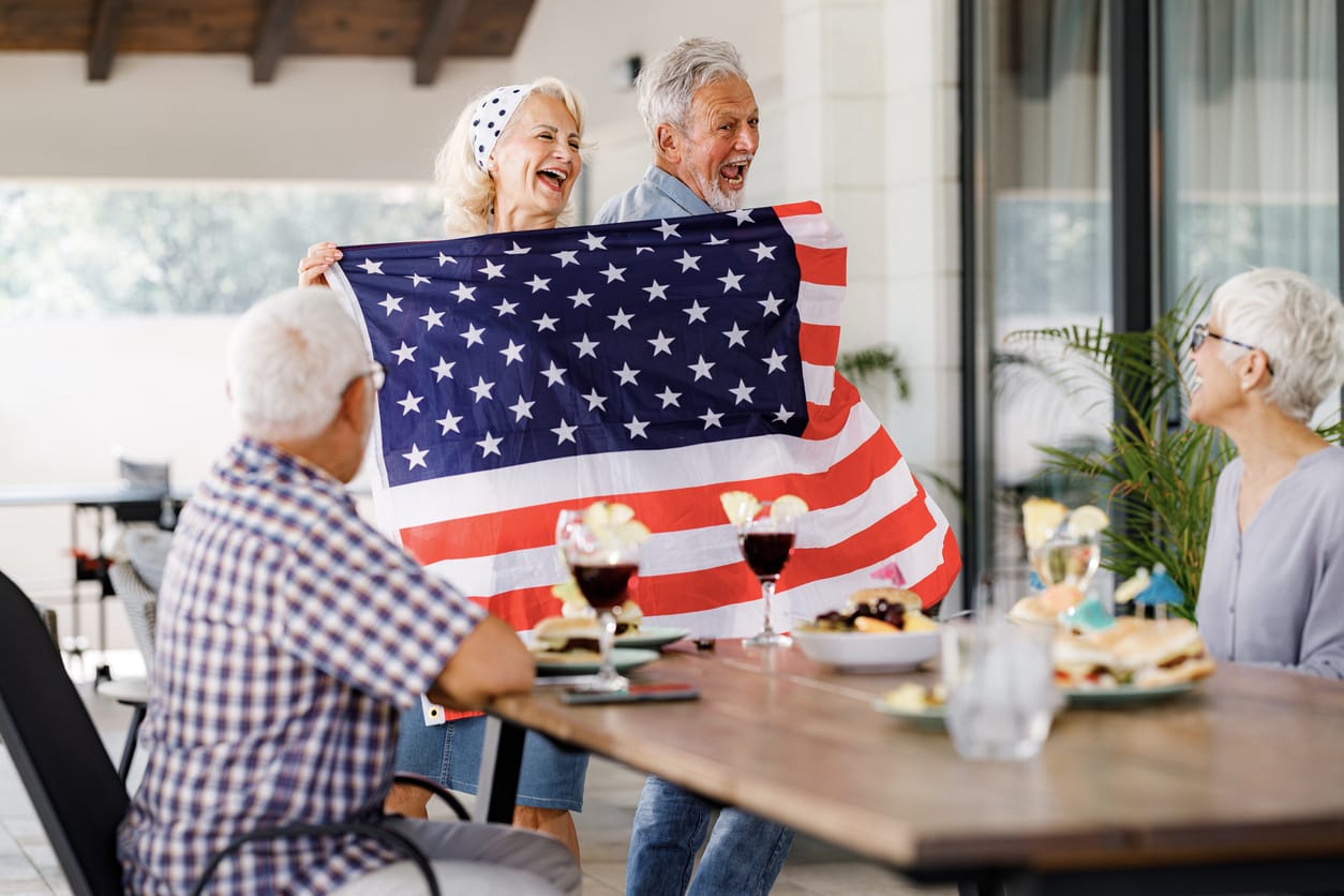 Ideas for hosting a Fourth of July celebration that is accessible and enjoyable for seniors