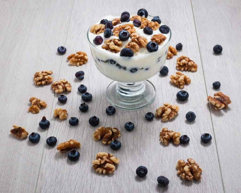 Greek Yogurt Parfait with Berries and Granola