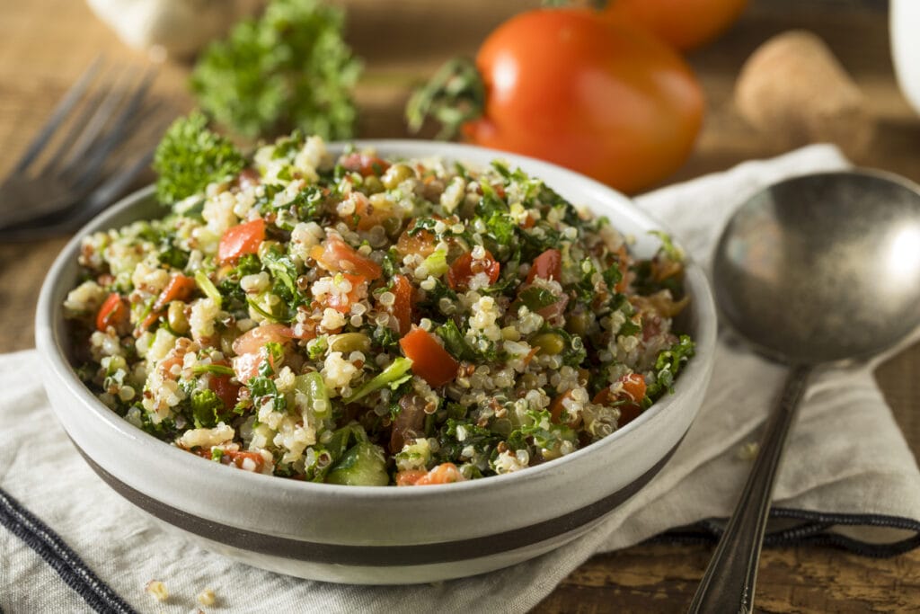 Quinoa Salad with Roasted Vegetables